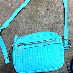 Teal crossbody purse